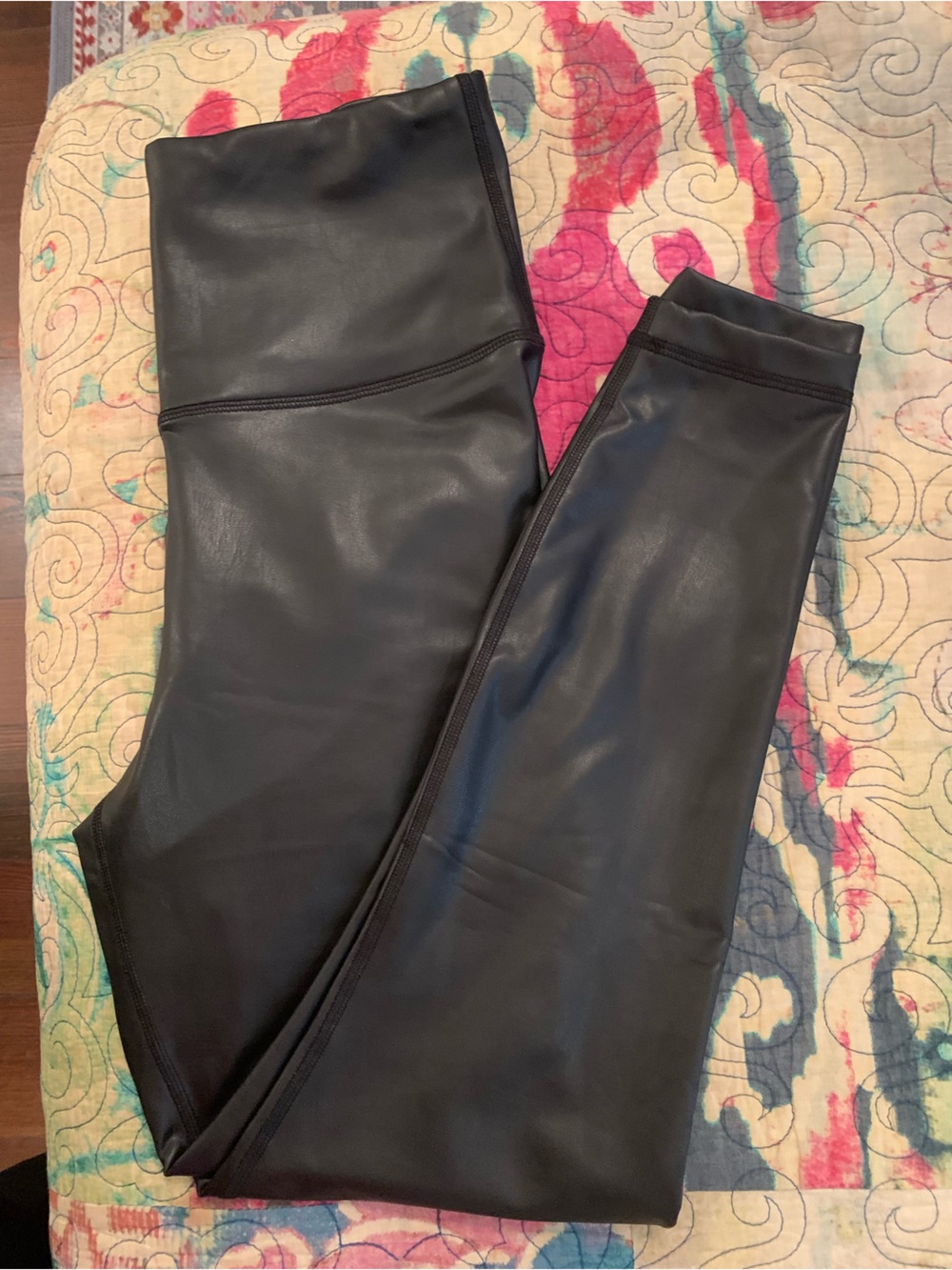 90 DEGREE NWT FAUX LEATHER ATHLETIC PANTS. EXCELLENT CONDITION! - Picture 7 of 7